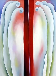 Georgia OKeeffe - Red Lines 1923 