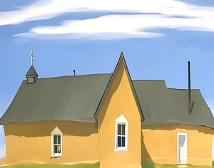 Georgia OKeeffe - Cebolla Church