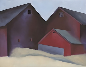 Georgia OKeeffe - Ends Of Barns . A