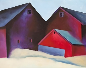 Georgia OKeeffe - Ends Of Barns