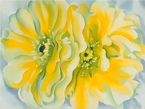 Georgia OKeeffe - Yellow cactus  1929