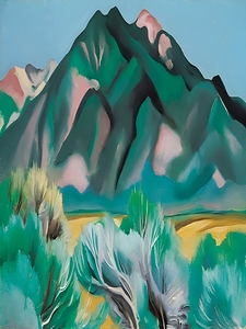 New Mexico Landscape By Georgia OKeeffe