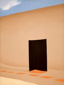 Georgia OKeeffe - Patio with Cloud 1956