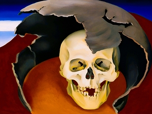 Georgia OKeeffe - Head with Broken Pot. 1942 