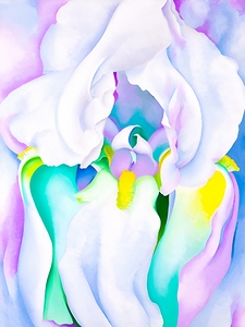 Georgia OKeeffe - Light of iris 