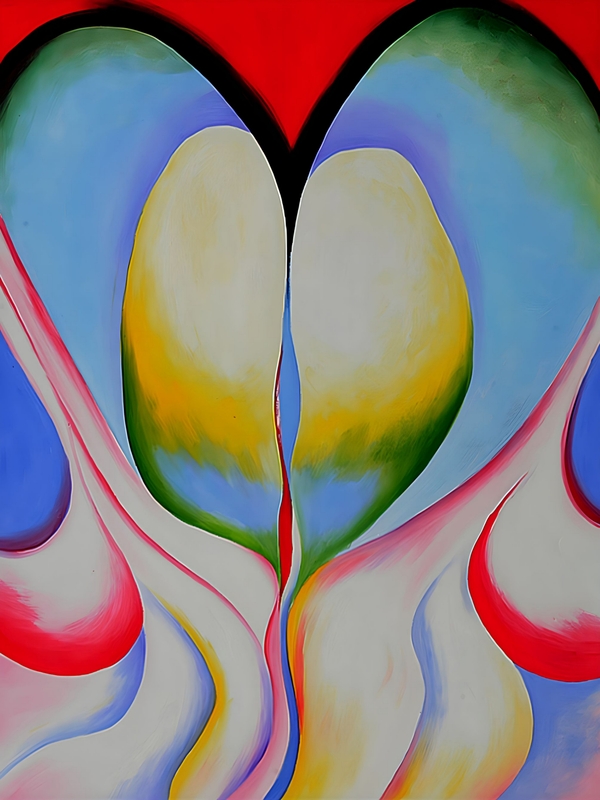 Georgia OKeeffe - Series 1 No. 8 Print