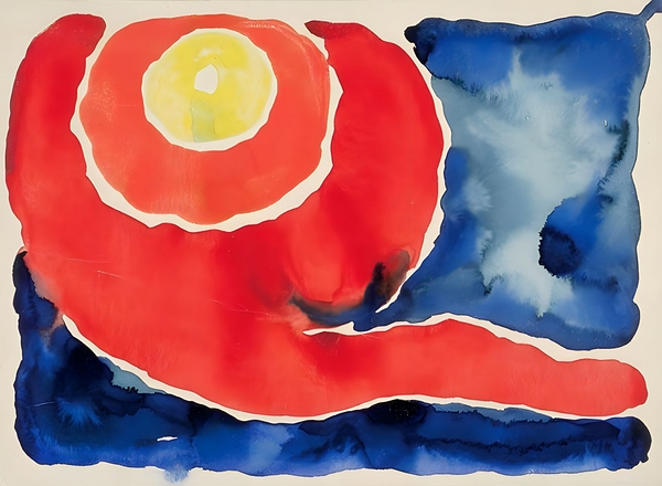 Georgia OKeeffe - Evening Star V Print