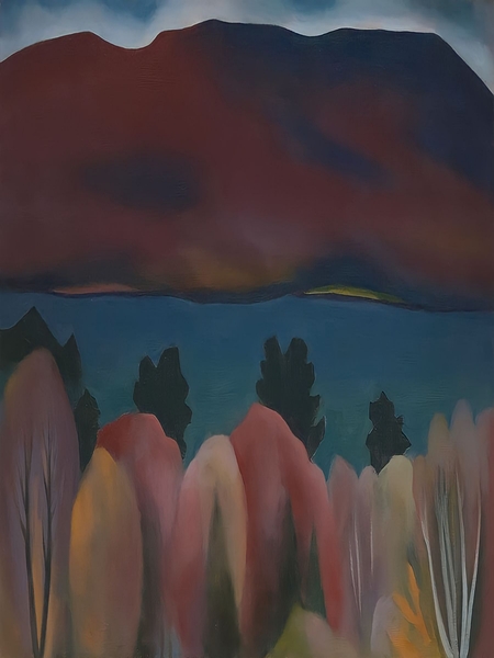 Georgia OKeeffe - Lake George Print