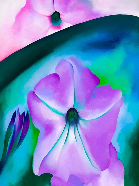 Georgia O’Keeffe - Petunia No. 2 Print