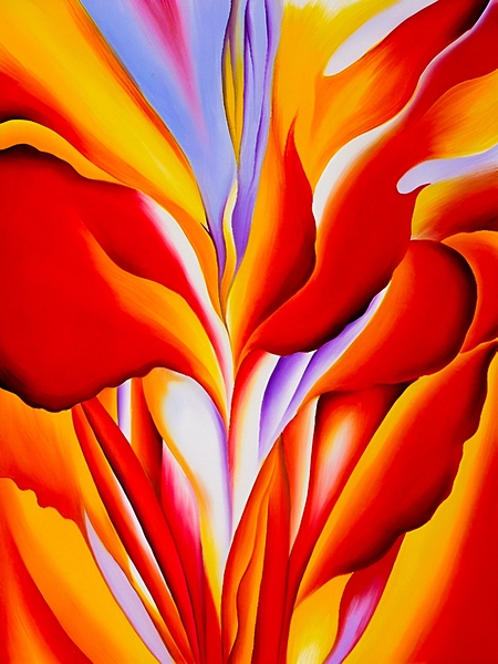 Georgia OKeeffe - Red Canna. 1924  Print