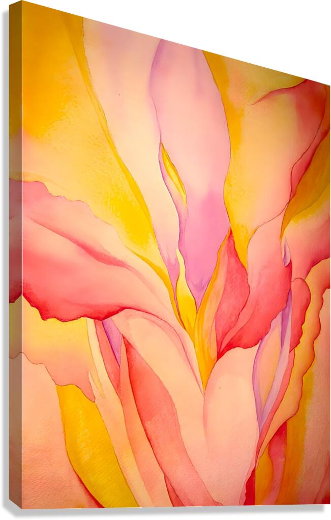 Georgia OKeeffe - Red Canna 1924 Canvas Print