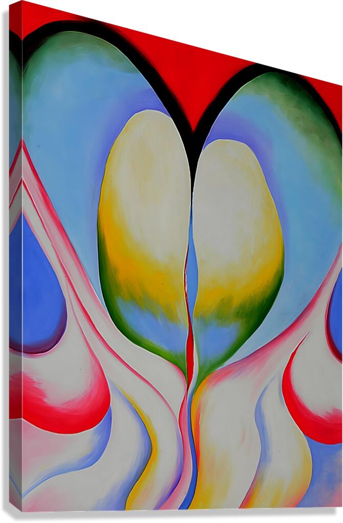 Georgia OKeeffe - Series 1 No. 8 Canvas Print