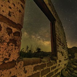 Window View Milky Way