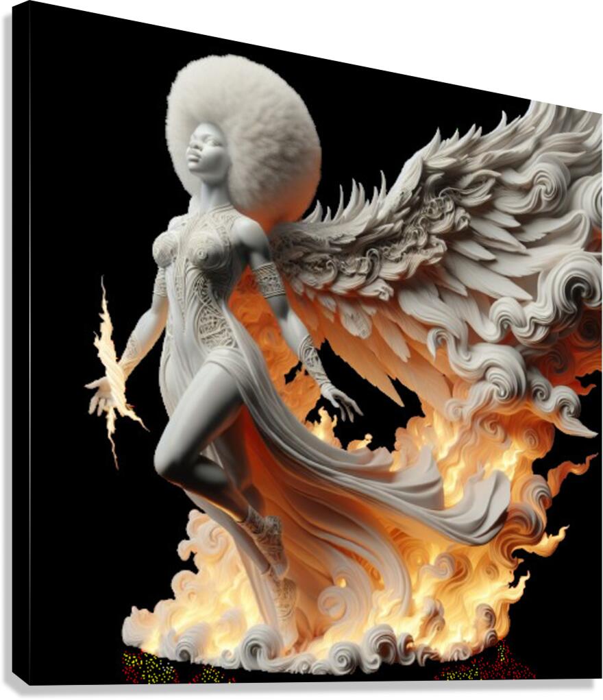 Phoenix Queen Canvas Print