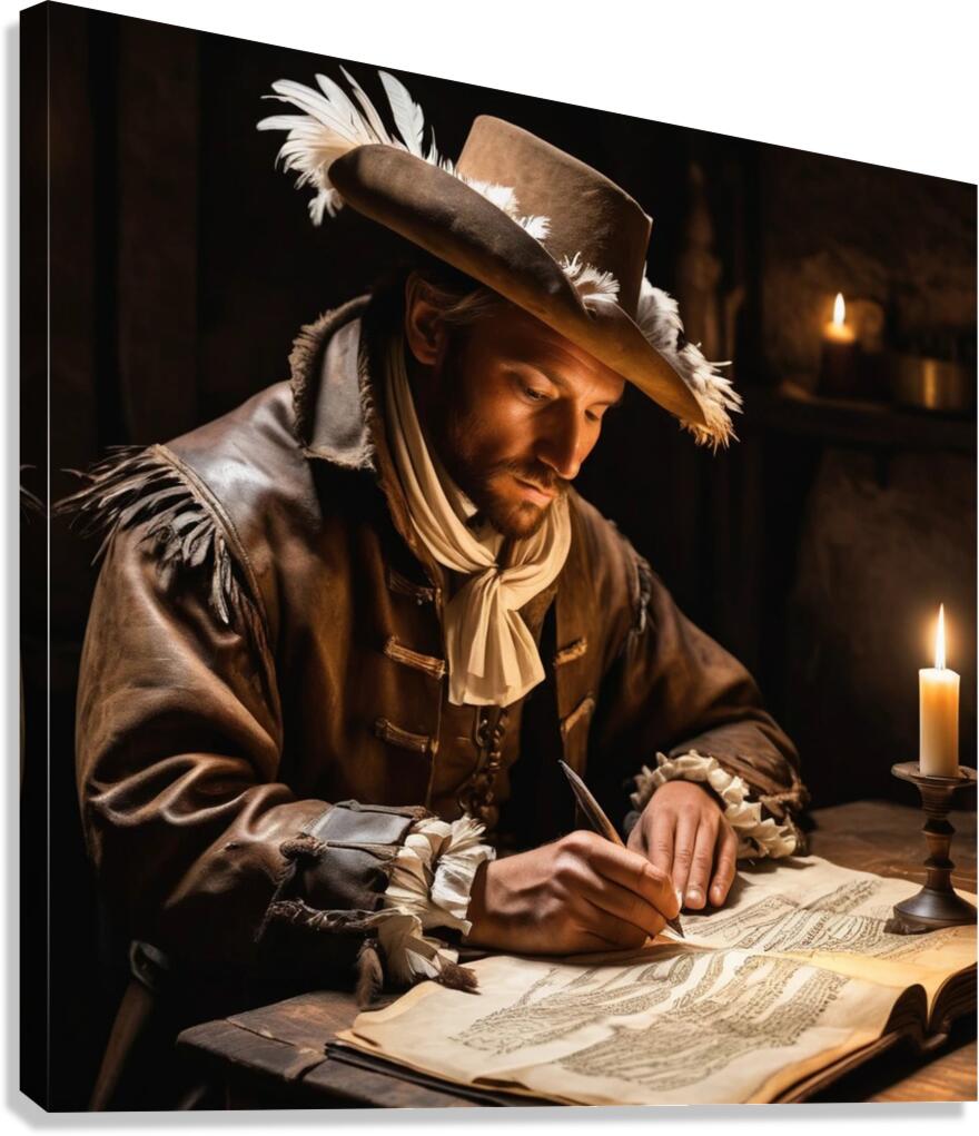 Colonist Canvas Print