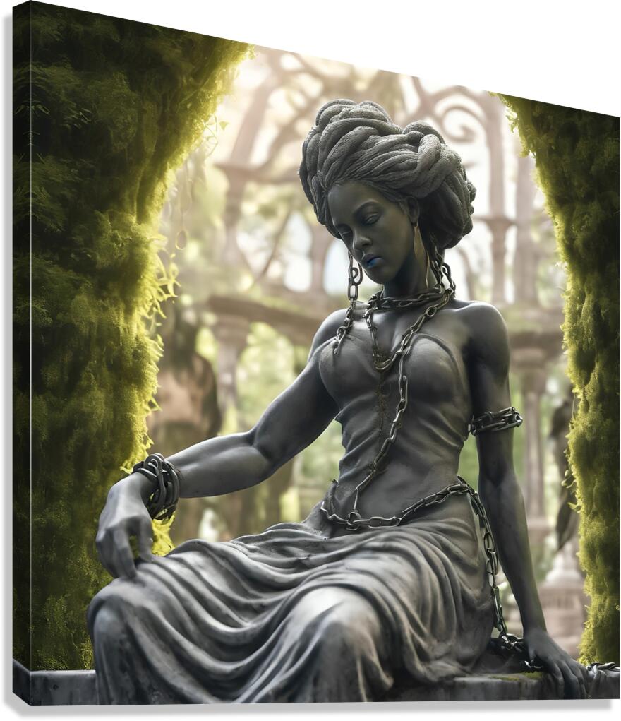 garden attendant Canvas Print