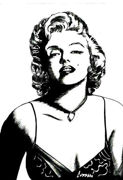 Marilyn Monroe 2 by Kris Curran