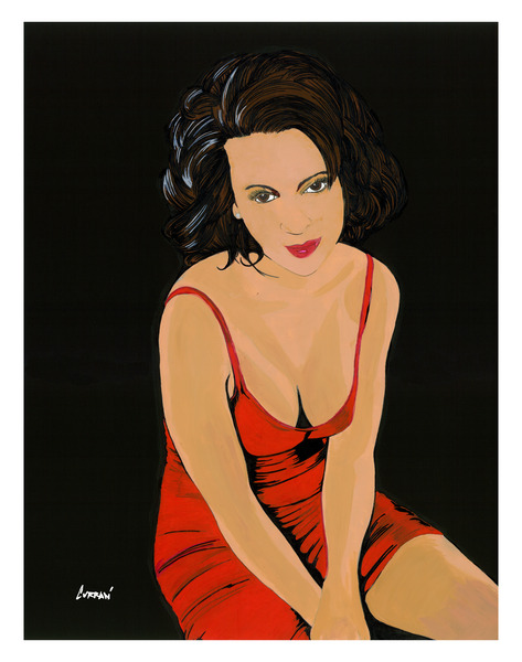 Alyssa Milano by Kris Curran