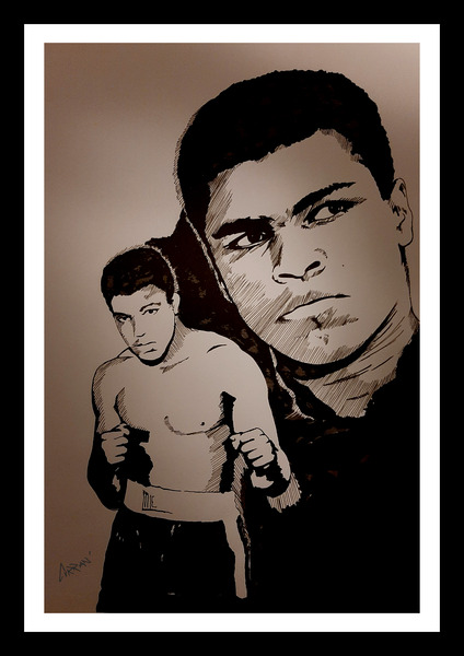 Muhammed Ali by Kris Curran