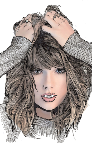 Taylor Swift by Kris Curran