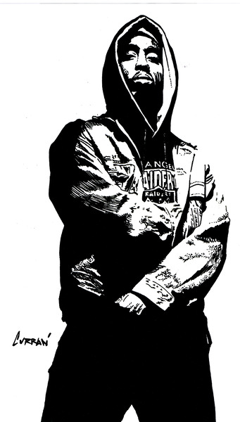 Tupac by Kris Curran