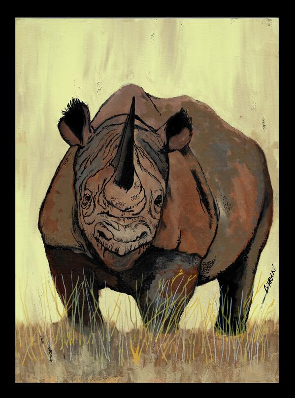 Rhino by Kris Curran