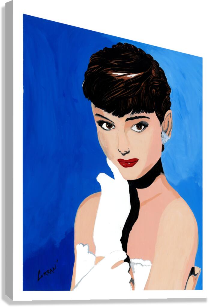 Audrey Hepburn 1 Canvas Print