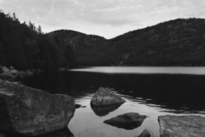 Along Jordan Pond Trail Acadia