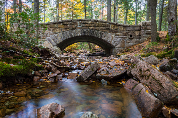 Hadlock Brook Bridge Print