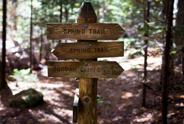 Hiking The Spring Trail Acadia by Andrew Pacheco