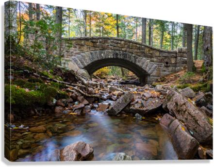 Hadlock Brook Bridge Canvas Print