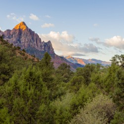 Sunset at Zion Watchman