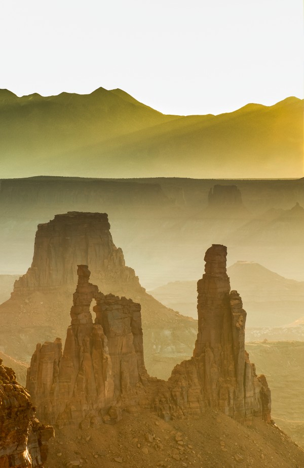 GOLDEN SPIRES Print