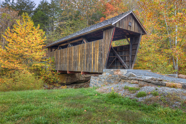 Indian Creek Covered Bridge Print