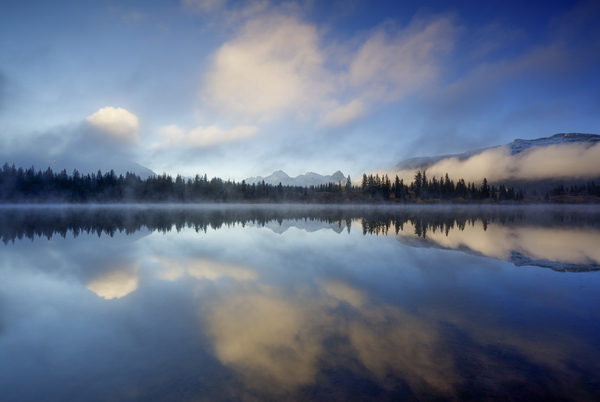 MOUNTAIN REFLECTION REVEALED Print