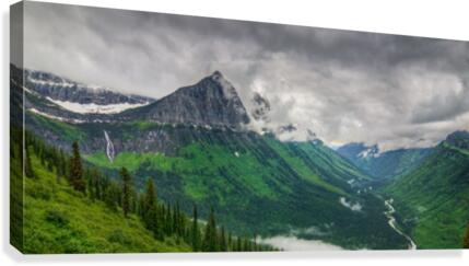 MOUNTAIN STORM Canvas Print