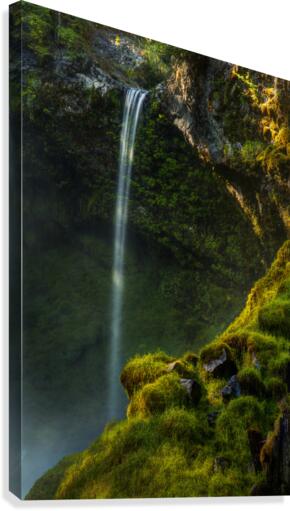 RIBBON FALLS Canvas Print