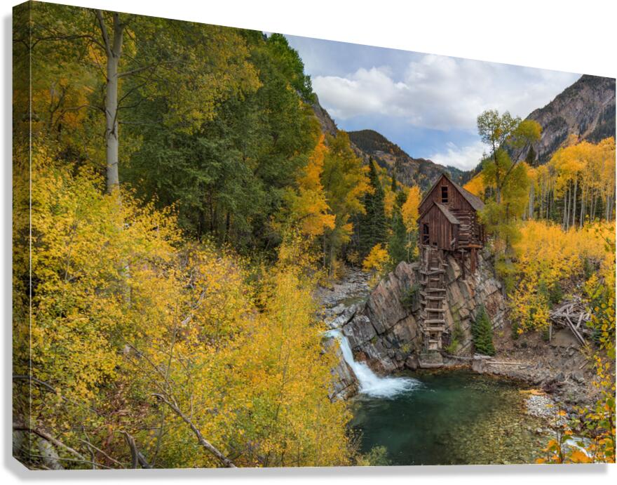 Crystal Mill Canvas Print