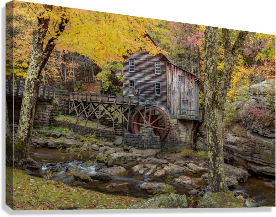 Stepping Back Through Time Canvas Print