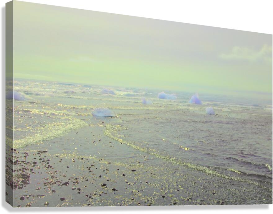 Diamond Beach Canvas Print
