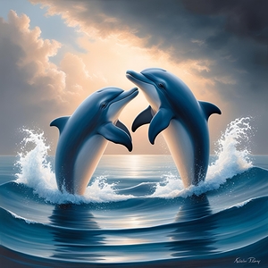 dolphin hug