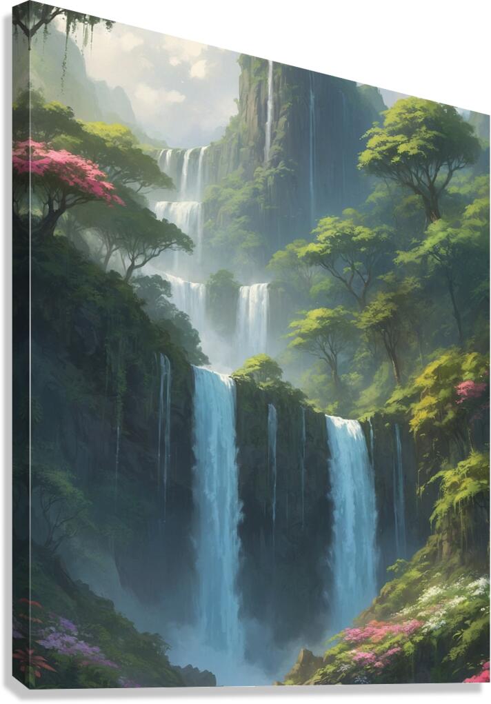 Magical view Canvas Print