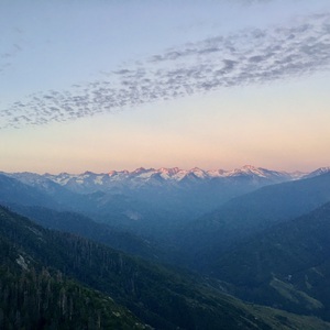 Sequoia National Park Moro Rock Sunset