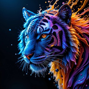 Magical Tiger ART