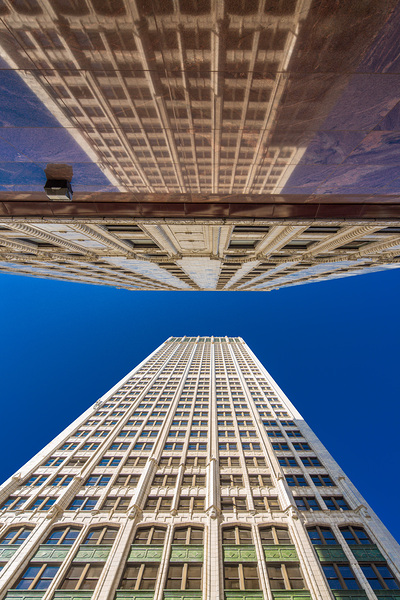 Cadillac Building Print