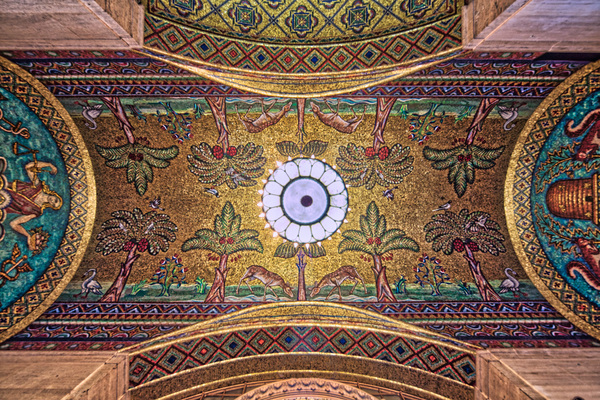 Cadillac building Ceiling Detail by Laszlo Regos