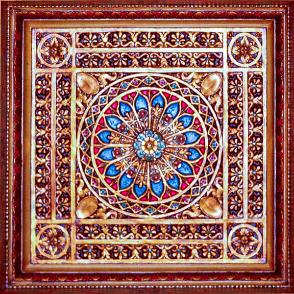 Masonic Temple Detroit Ceiling by Laszlo Regos
