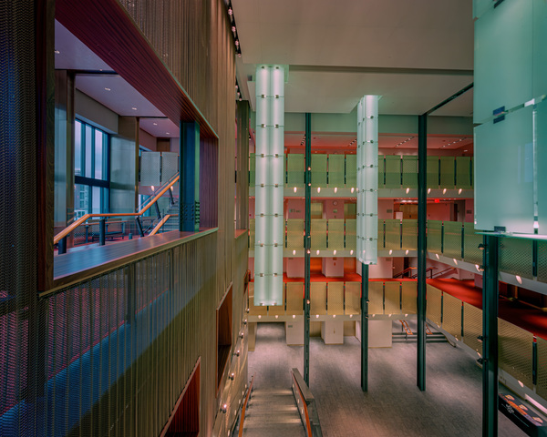 Fisher Music Theater Lobby by Laszlo Regos
