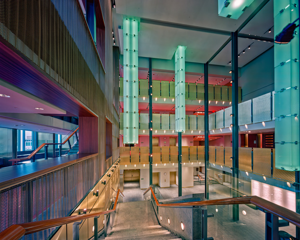 Fisher Music Theater Lobby by Laszlo Regos