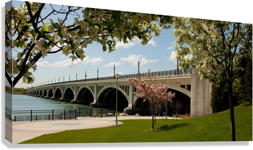 Belle Isle Bridge 03 Canvas Print